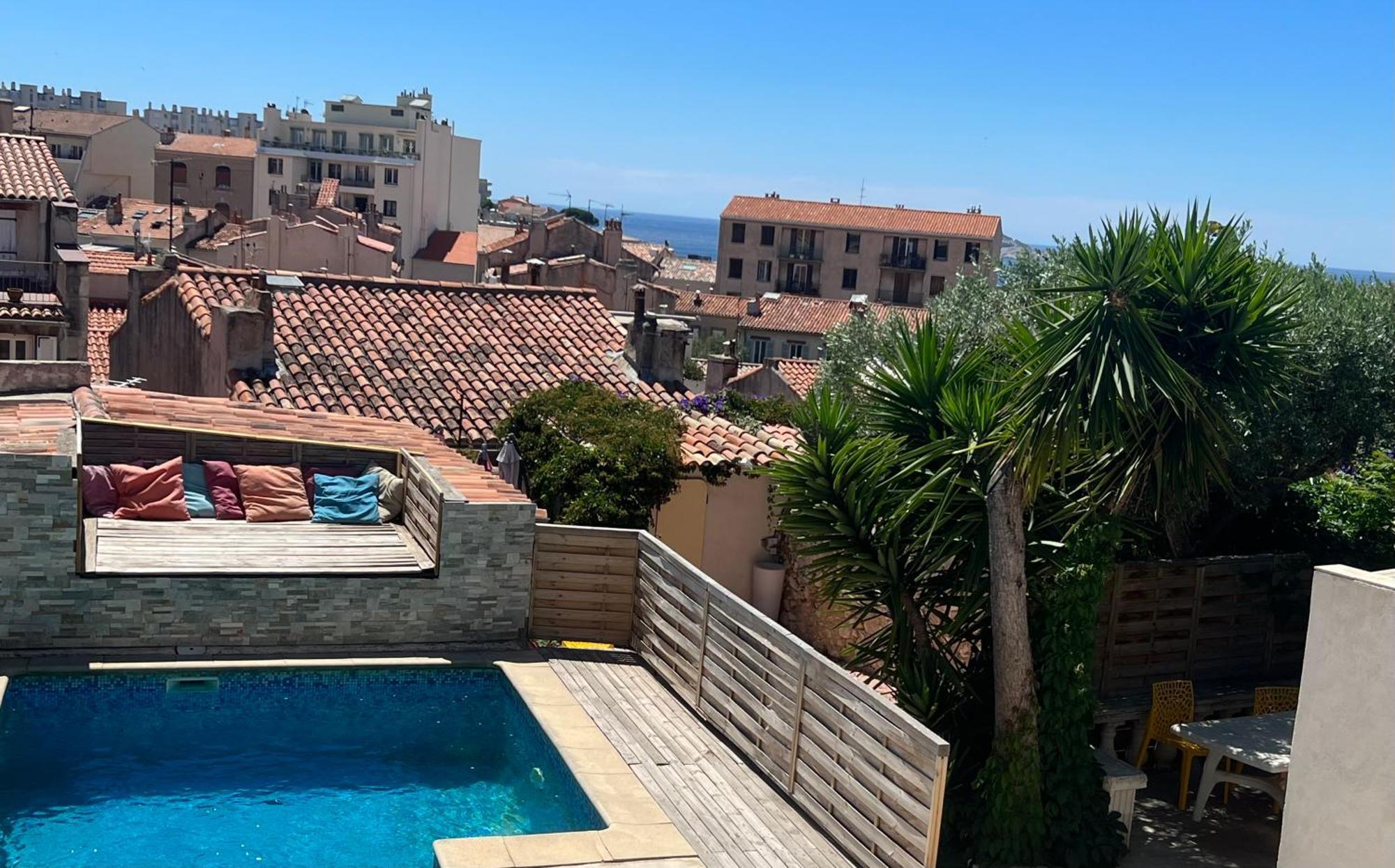 Appartamento Pour 4 face à la piscine Marsiglia Esterno foto