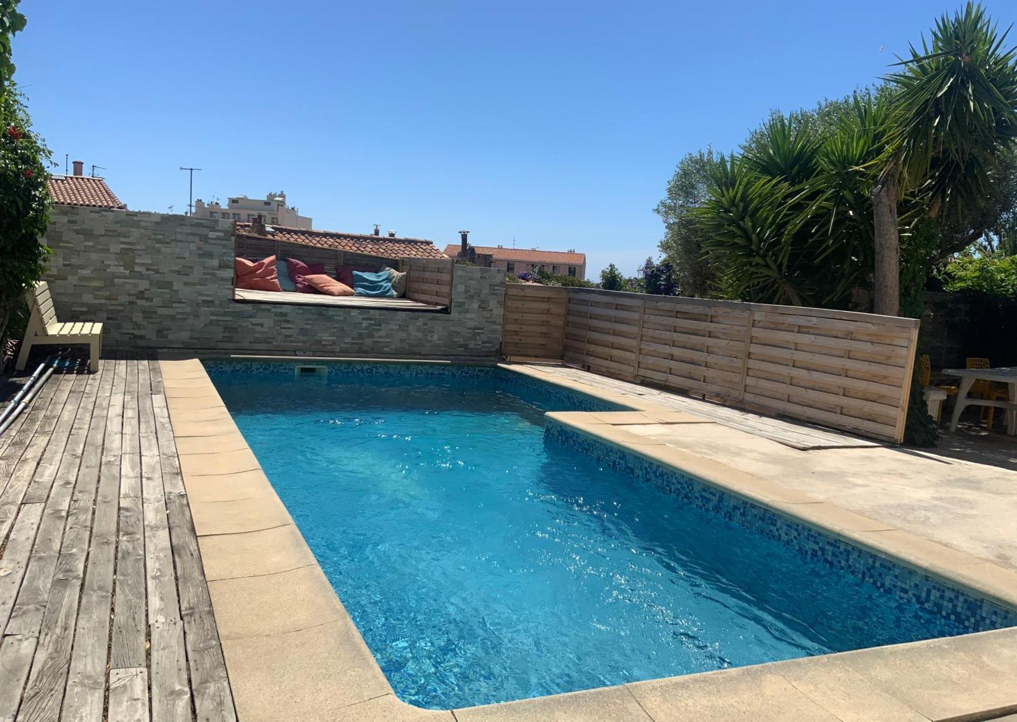Appartamento Pour 4 face à la piscine Marsiglia Esterno foto