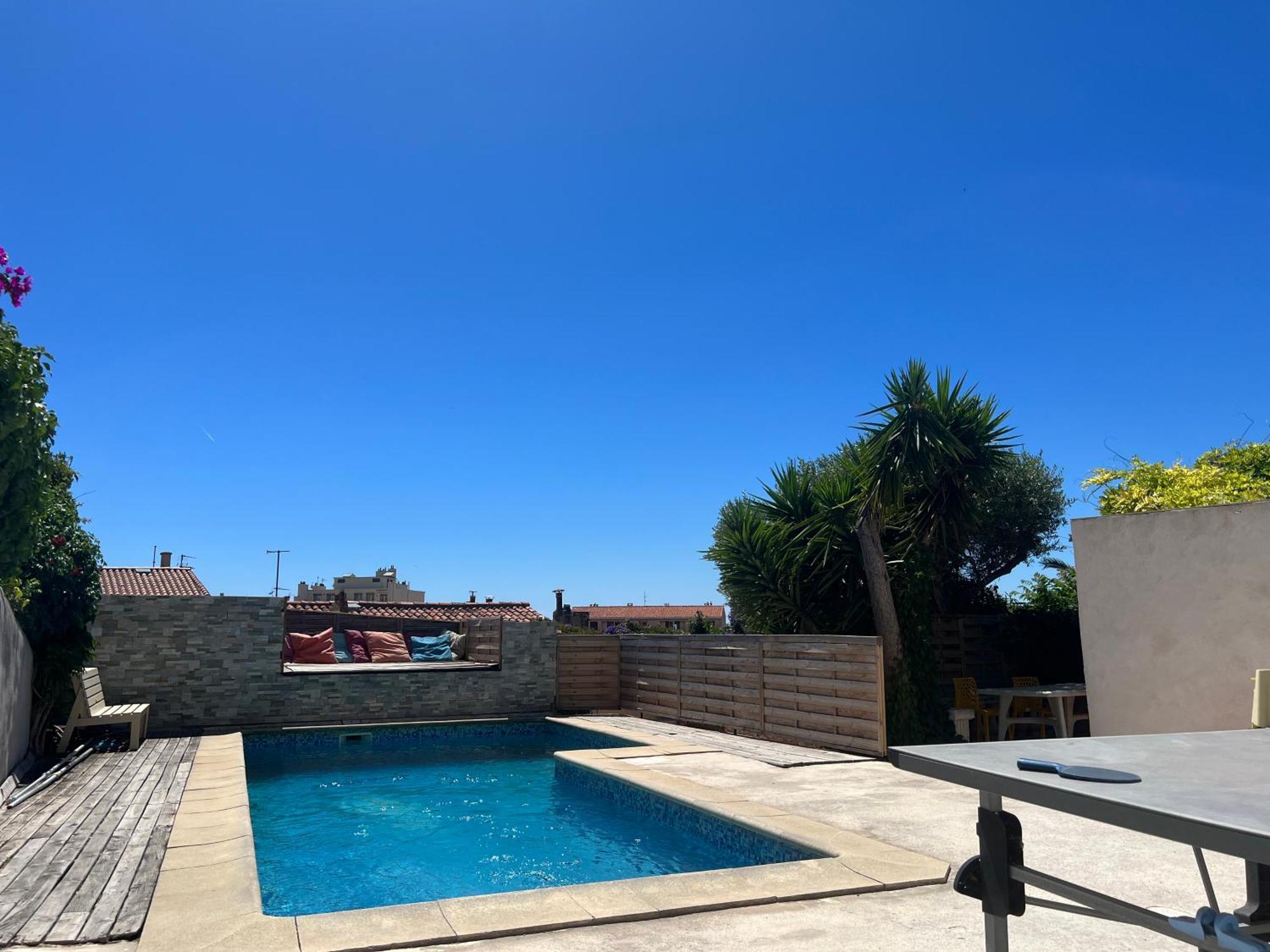 Appartamento Pour 4 face à la piscine Marsiglia Esterno foto